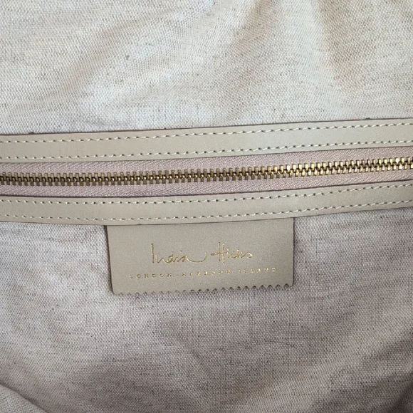 INDIA HICKS Retired "Fortune" Canvas Tote in Sleeping Leopard - Picture 5 of 11